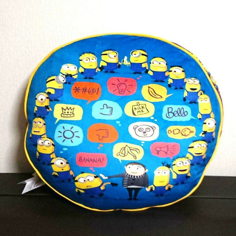 Minions Premium Round BIG Cushion Blue ver. Limited to JAPAN 20in 2021