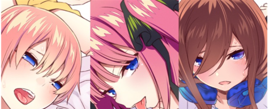 Doujinshi fan fiction books Divided five equal parts Quintessential Quintuplets