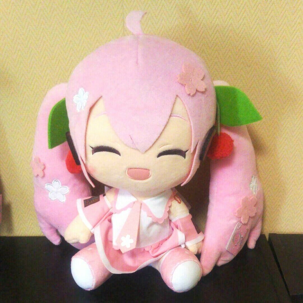 Sakura Miku Big Plush doll Smile ver. 2021 Limited to JAPAN 12in