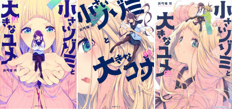Japanese Manga Comic Book CHIISAI NOZOMI TO OOKI NA YUME 1-3 complete set New