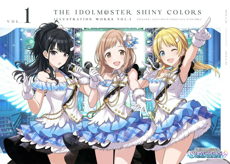 NEW' The Idolmaster Shiny Colors Illustration Works Vol.1 | JAPAN Art Book