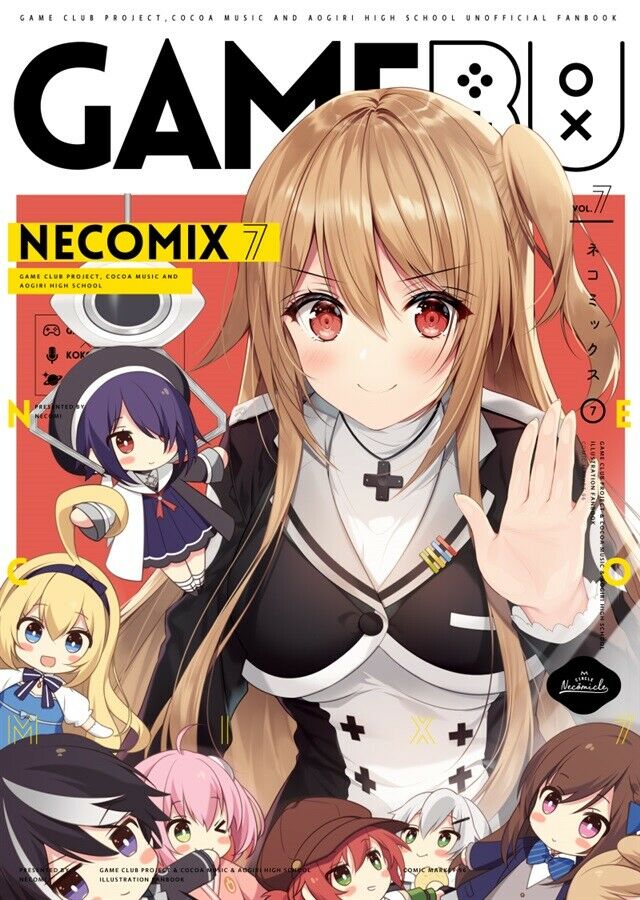 necomix7 Game club project & Cocoa music & Aogiri highschool art book A4/36P