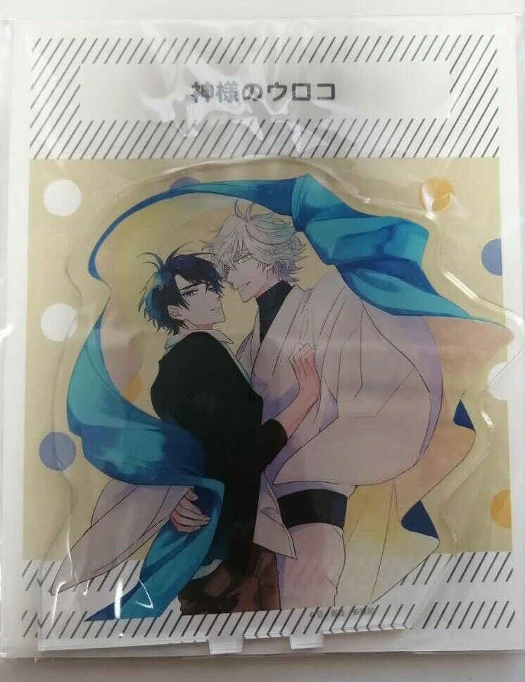 Hinohara meguru Kamisamanouroko Scales of God Acrylic stand 12cm �~ 11cm New Rare