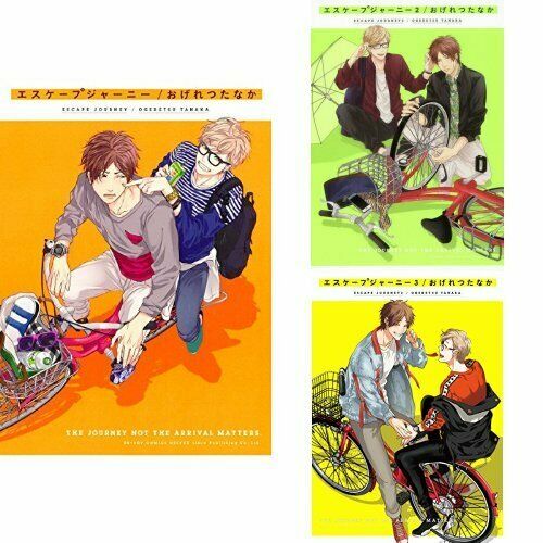 Japanese editionBL Yaoi Comic Sexy Escape Journey Vol.1-3 set Ogeretsu Tanaka