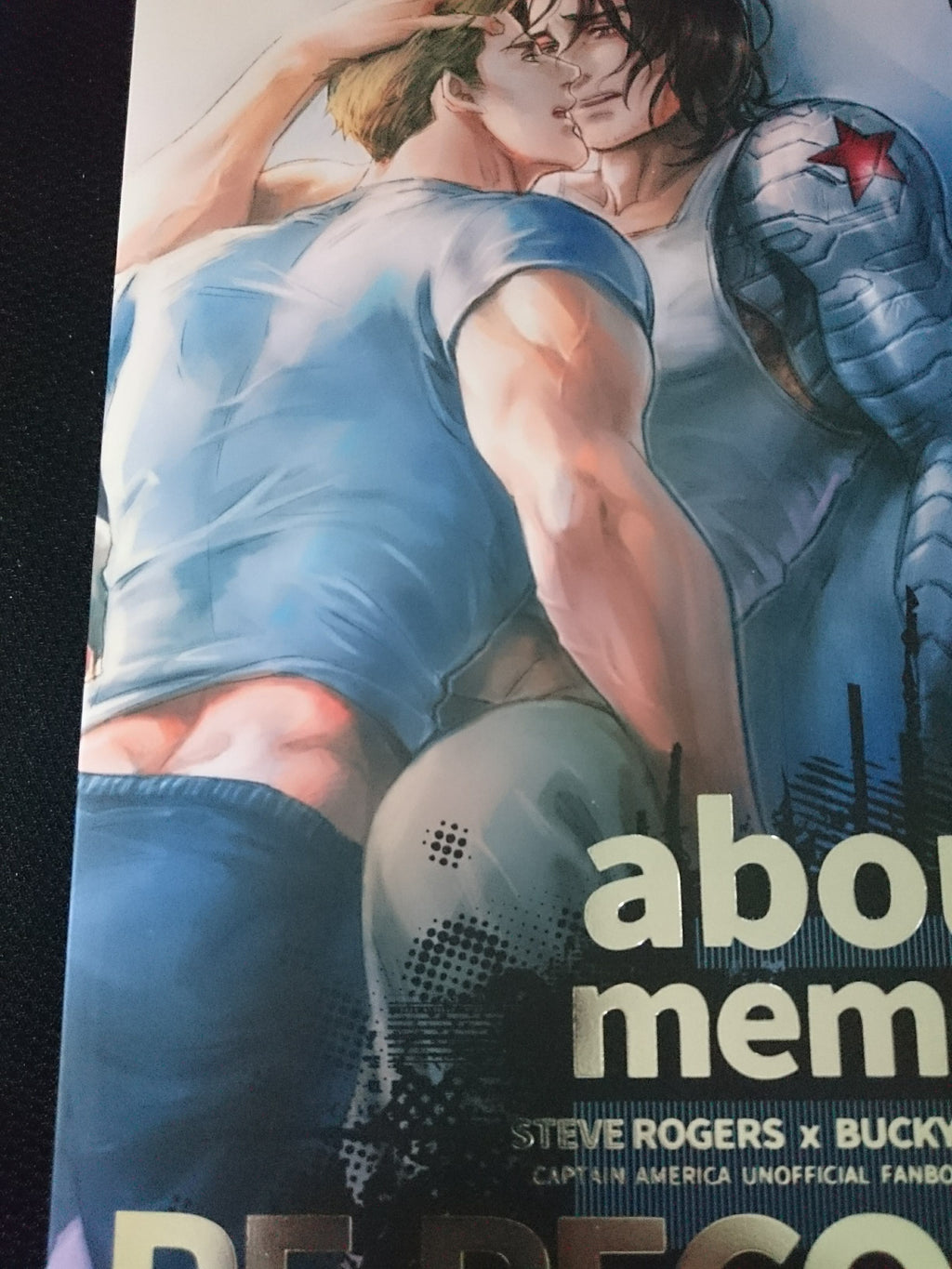 Doujinshi Captain America Steve X Bucky (A5 242pages) Hakkun about:memory Re:record #1