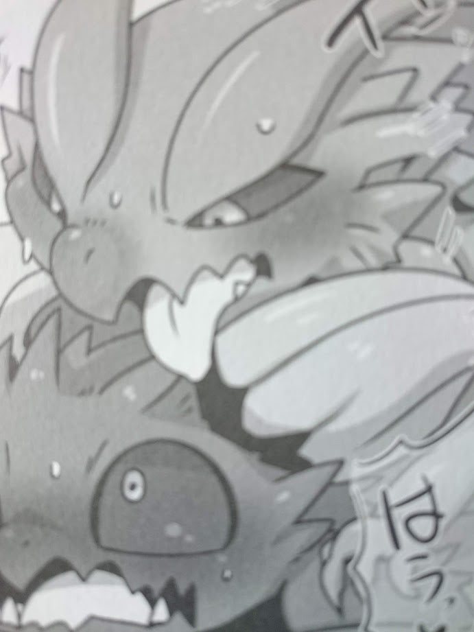 Monster hunter doujinshi Tiga Rex X Anjanath etc. (A5 40pages) furry kemono