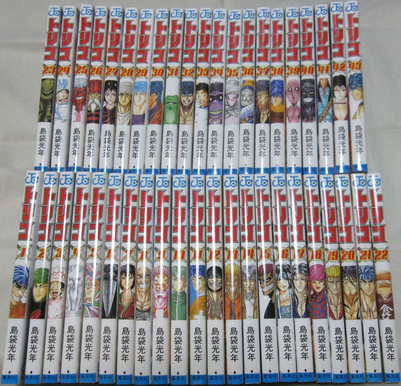 Toriko Vol.1-43 Set Japanese Version Manga