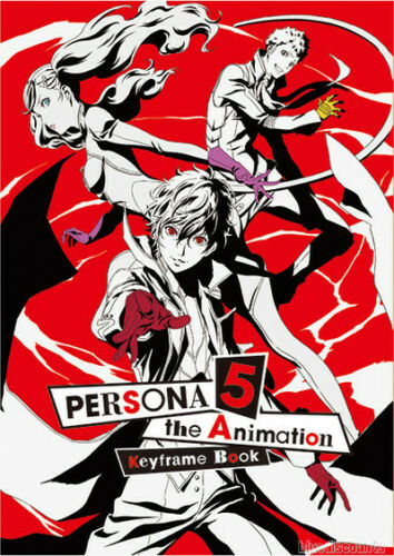 Persona 5 The Animation Keyframe Art Book P5 Persona5 Anime Key Frame Design