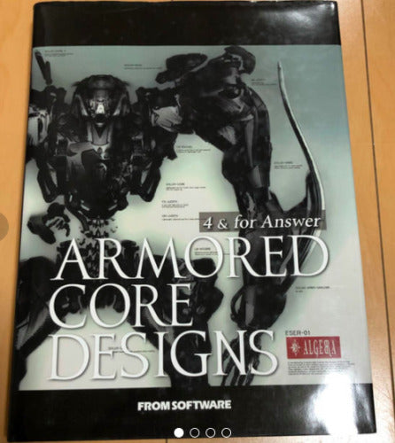 ARMORED CORE DESIGNS 4 & for Answer GAME ART BOOK