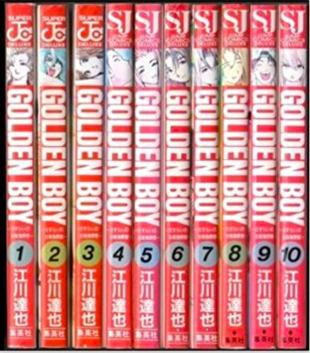 GOLDEN BOY 1-10 Complete Set Manga Comics Egawa Tatuya