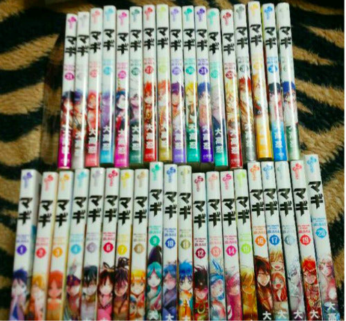 JPN Language Magi The Labyrinth of Magic Comics Complete Full Set  vol.1-37