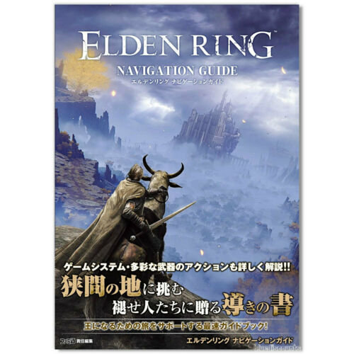 Elden Ring Navigation Guide Book (Japanese) FromSoftware Game Strategy Map