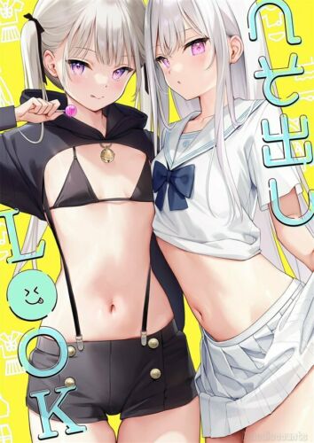 Hesodashi Look MIGNON WORKS Art Book | Heso Dashi Bare Midriff Navel Girls