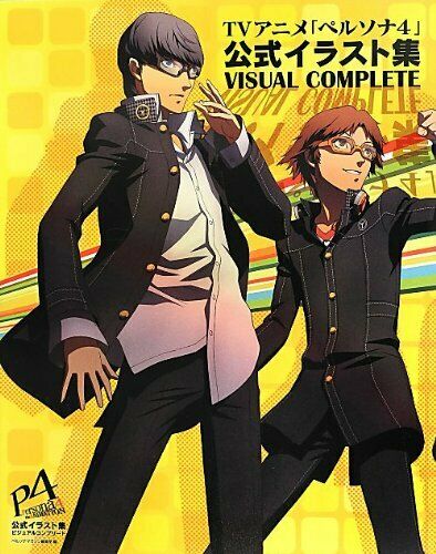 Used TV Animation Persona 4 Official Art Book Visual Complete Illustration