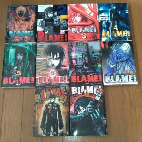 Blame! complete set 1-10 vol. manga comics Nihei Tsutomu JPN edition