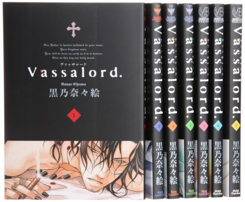 Nanae Chrono manga: Vassalord. vol.1~7 Complete set