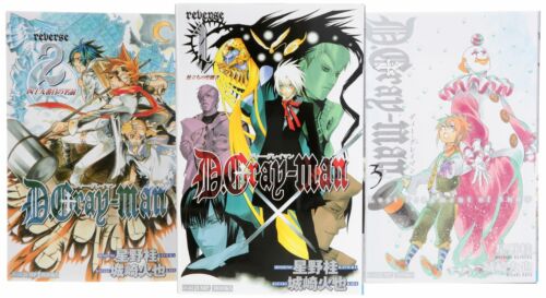 D.Gray-man Reverse Vol.1-3 Complete Set JPNLanguage