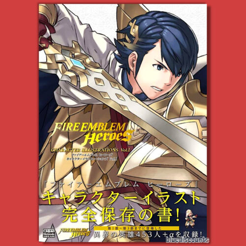 Fire Emblem Heroes Character Illustrations Vol.I (1) Game Art Book Nintendo