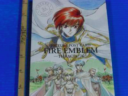 Fire Emblem: Thracia 776 Post Card illustration book Nintendo SUPER Famicom SFC