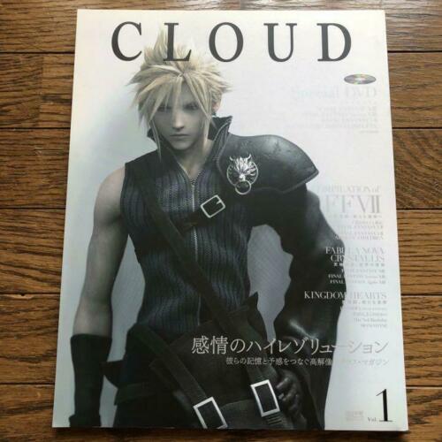 CLOUD 1 FINAL FANTASY VII 7 w/DVD 2007 Art Fan Book