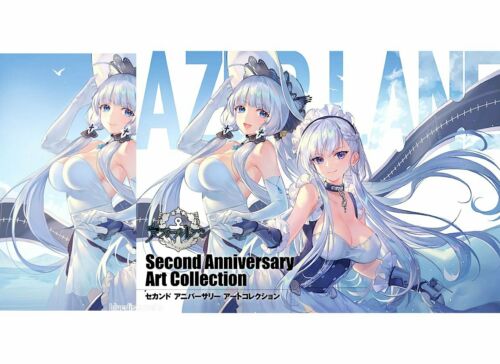 Azur Lane Second Anniversary Art Collection Book + Case | Square Enix Japan