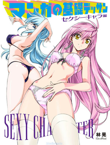 How to Draw Anime Manga Doujinshi SEXY CHARACTER Girls Art Guide Book Japan